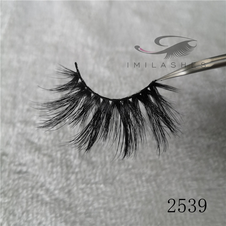 25mm permanen longer eyelashes naturally fake mink eyelashes A-39